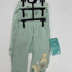 Disney Green Lion King Baby Pants Set
